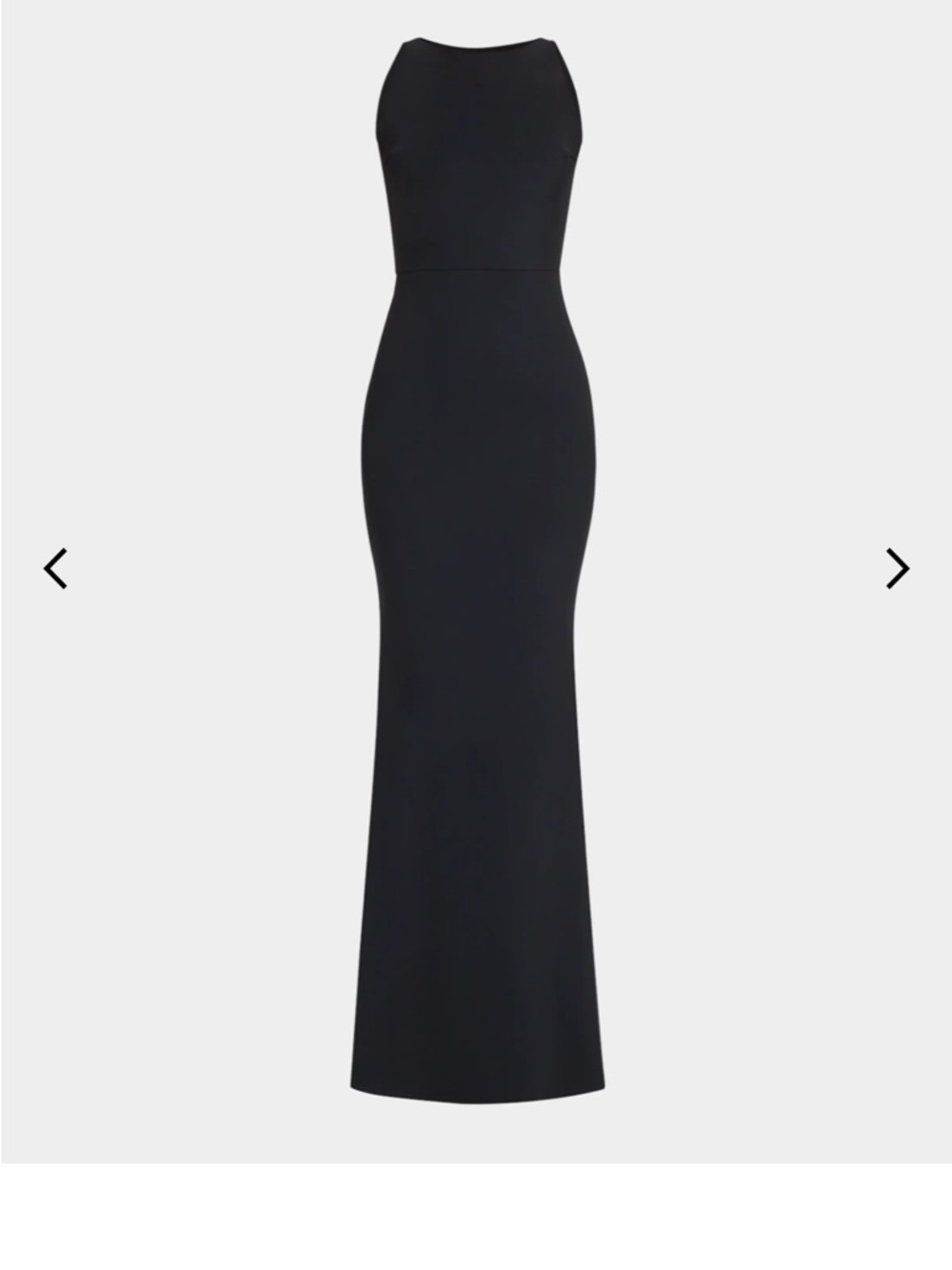 Chaira boni la petite robe  Sleek Halter Evening Gown